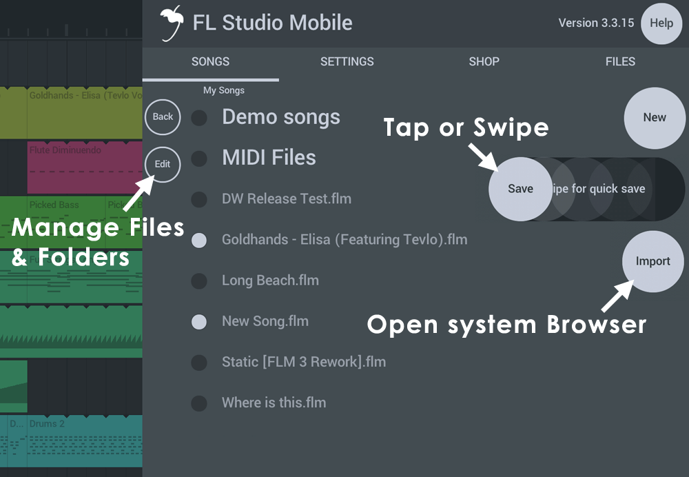 how to open sf2 files in logic