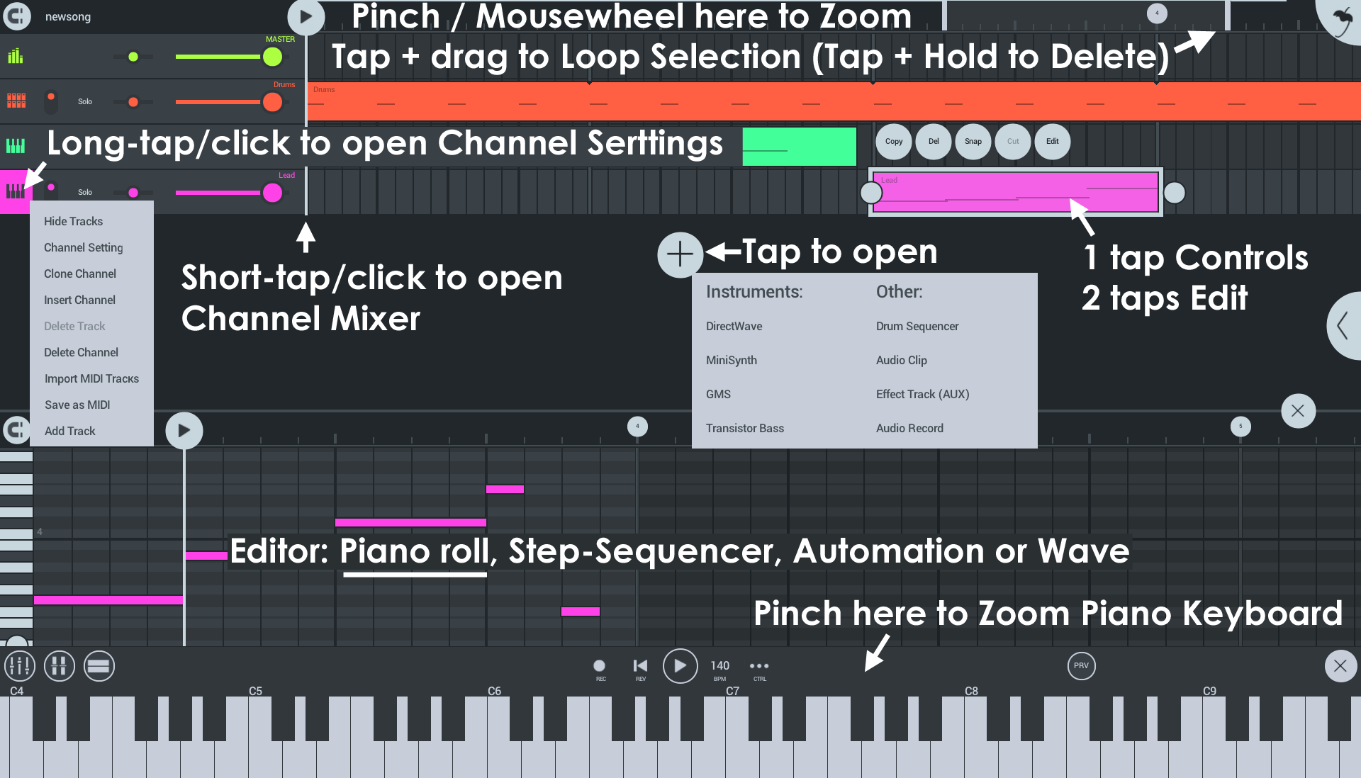 how to import samples into fl studio mobile