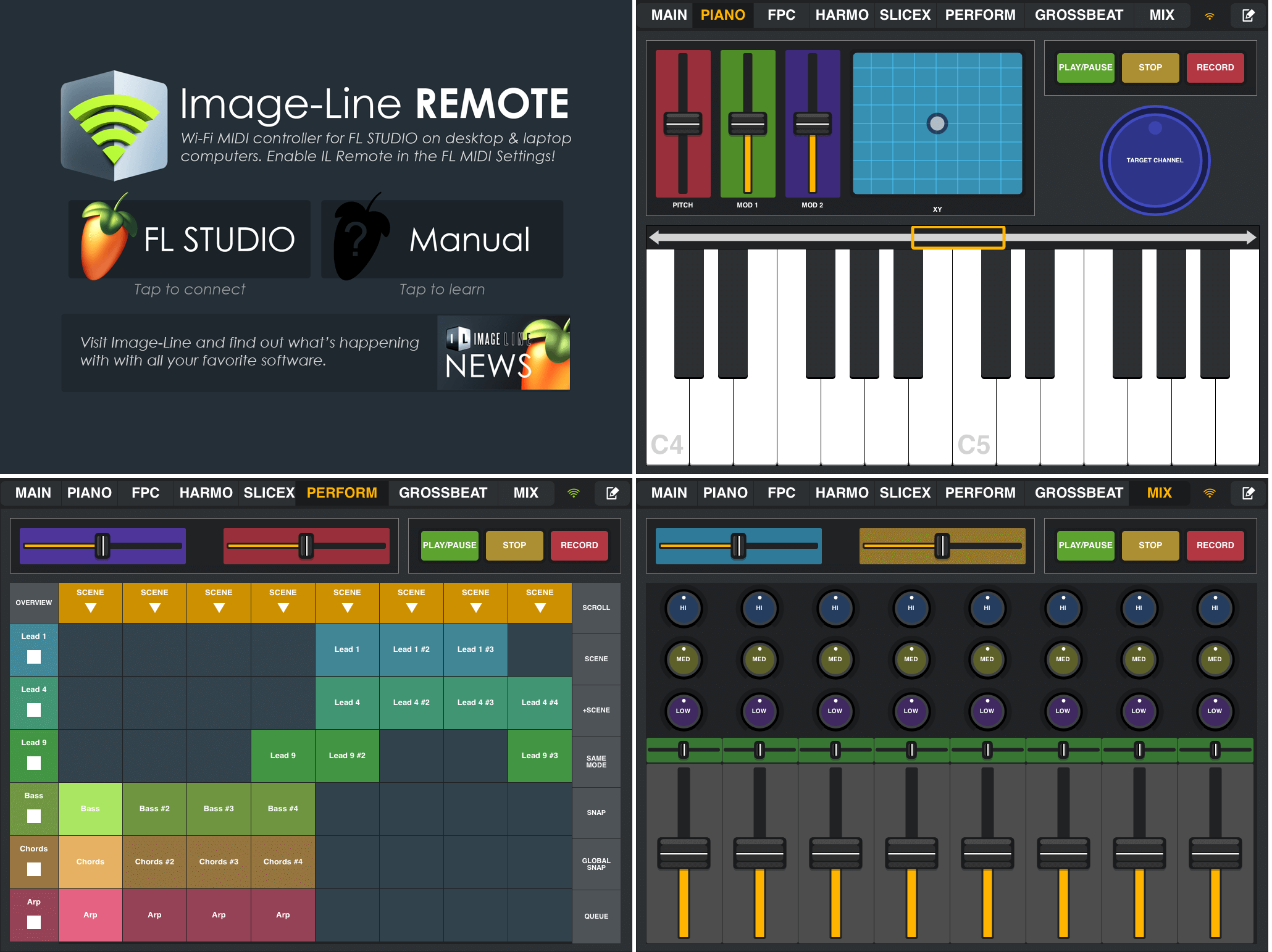 Controller/MIDI Settings