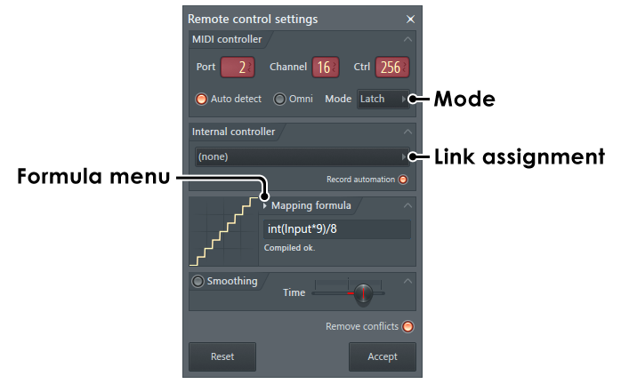 Linking External Controllers