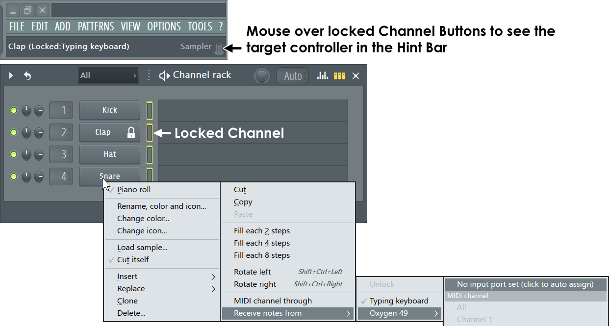 how to open channel rack in fl studio