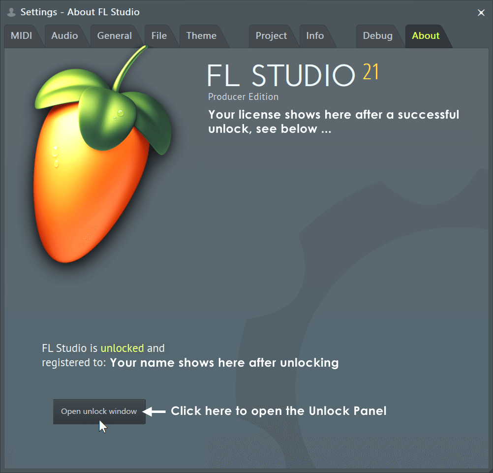 how do i know how long until my fl studio trial expires