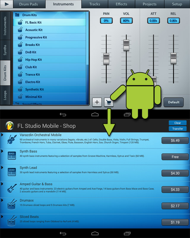 Fl studio mobile instrument packs free download software